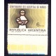 ARGENTINA PE. 1033a VARIEDAD PAPEL MATE NUEVO MINT U$ 18,00